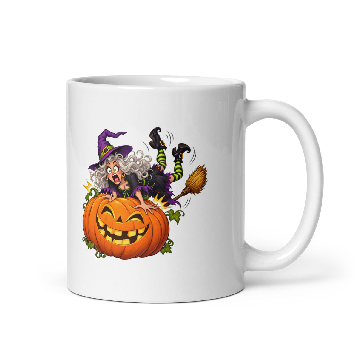 Bruchlandung im Kürbis – Tasse 11oz