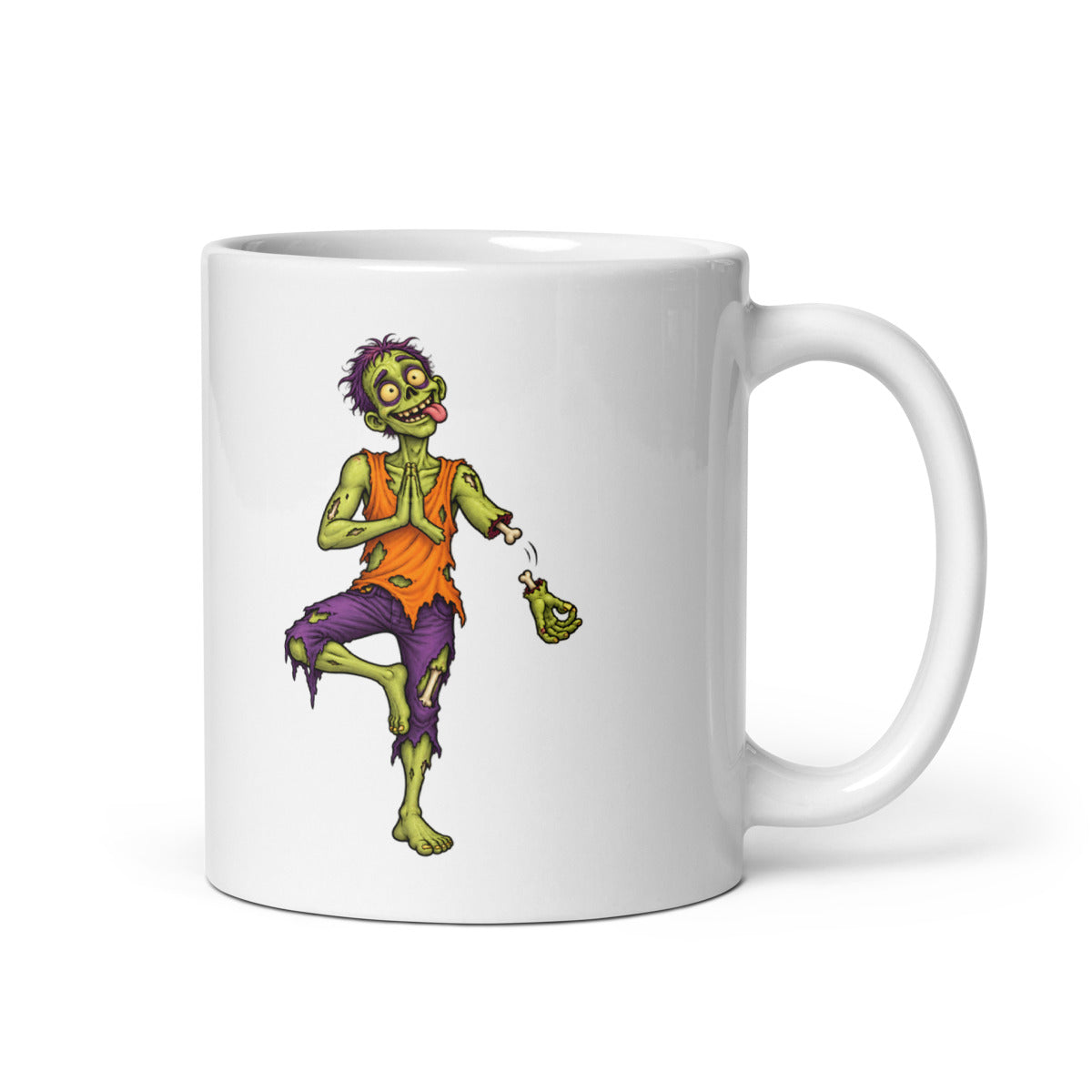 Zombie-Yoga – Tasse 11oz