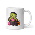 Strickmonster mit Herz – Tasse 11oz