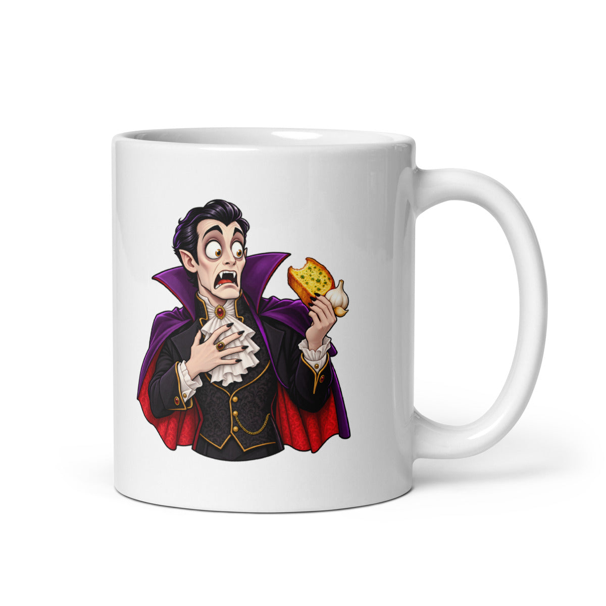 Knoblauchbrot-Fehlentscheidung – Tasse 11oz