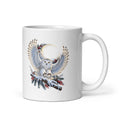 Schneeeule im Mondlicht – Tasse 11oz