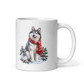 Husky im Winterwind – Tasse 11oz