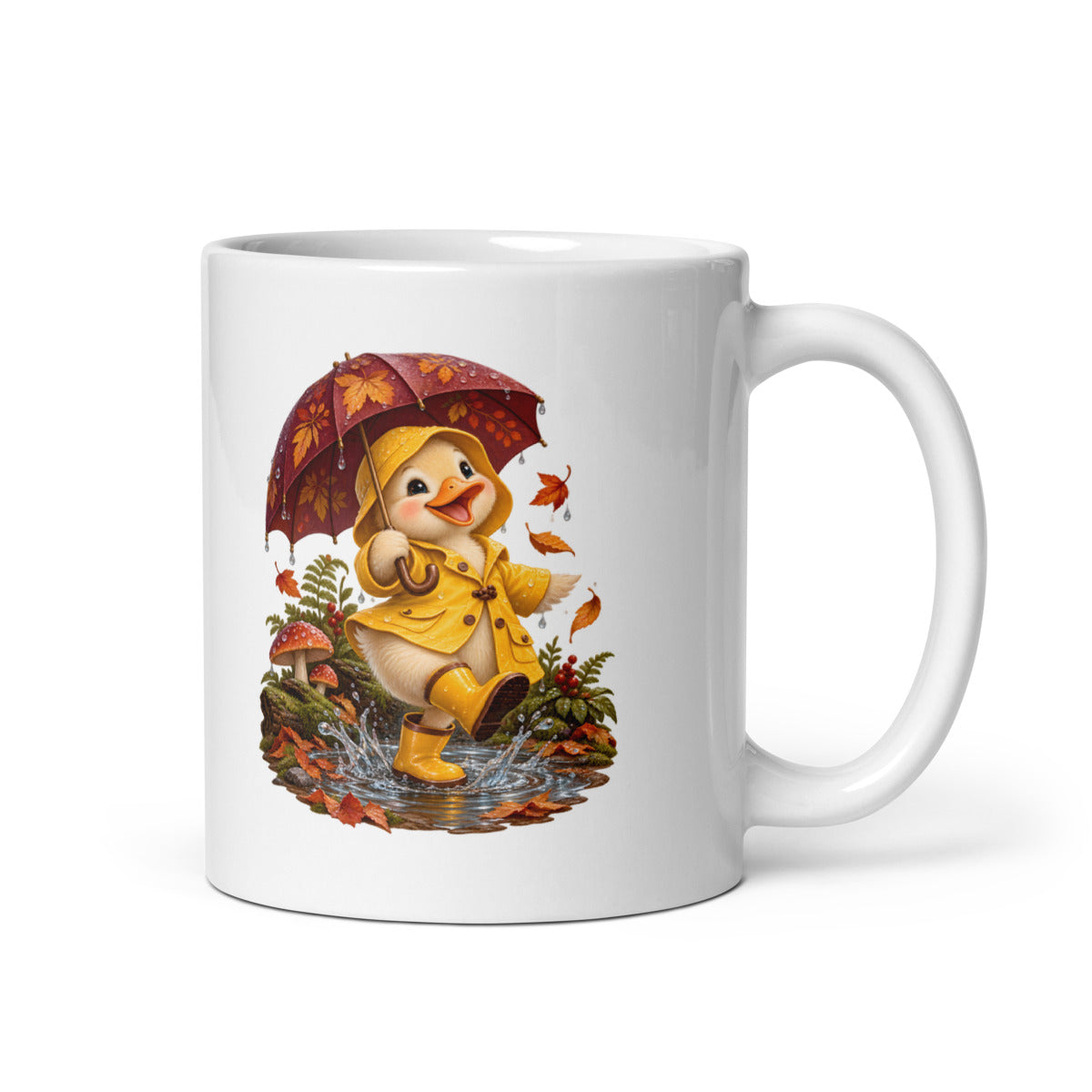 Regentanz der Ente – Tasse 11oz