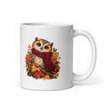 Eule im Strickschal – Tasse 11oz