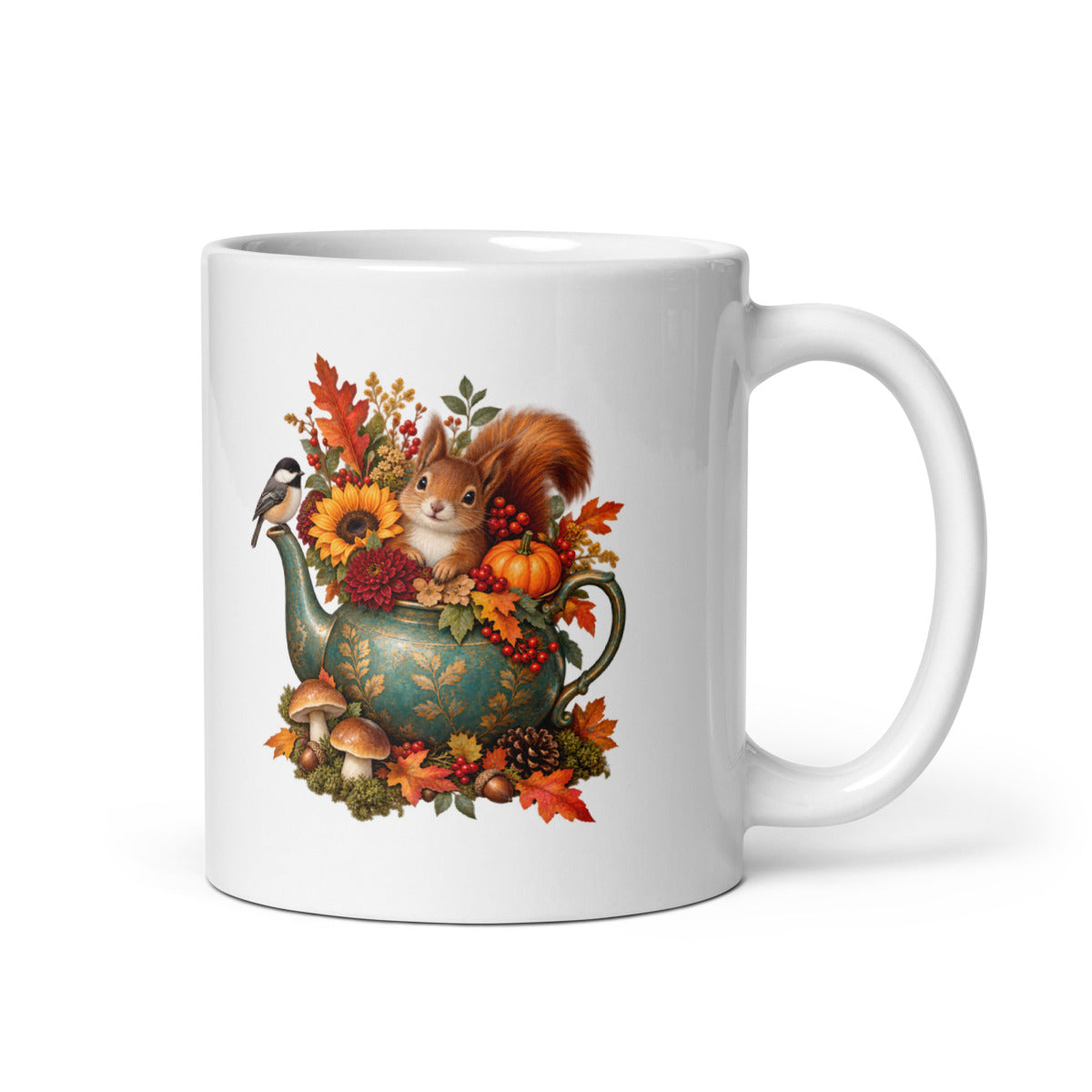 Herbstzauber im Teekessel – Tasse 11oz