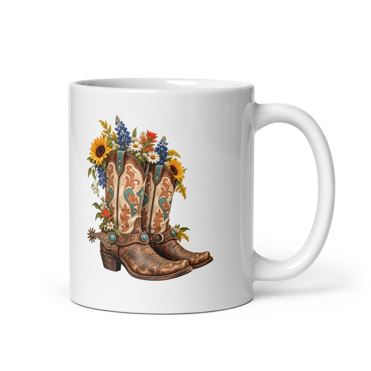 Stiefel mit Geschichte – Tasse 11oz