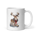Winterhirsch mit Sternen – Tasse 11oz