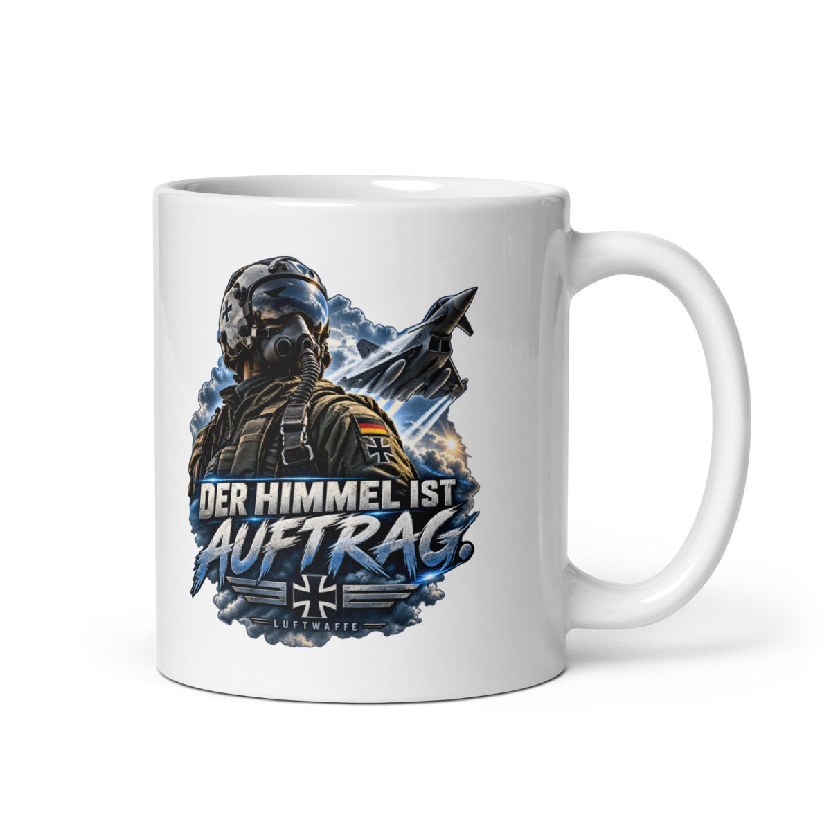Der Himmel ist Auftrag - Luftwaffe – Tasse 11oz