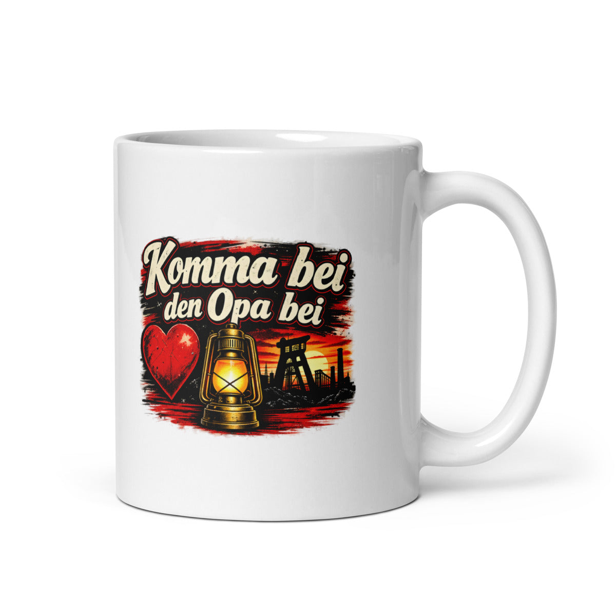 Komma bei den Opa bei – Tasse 11oz