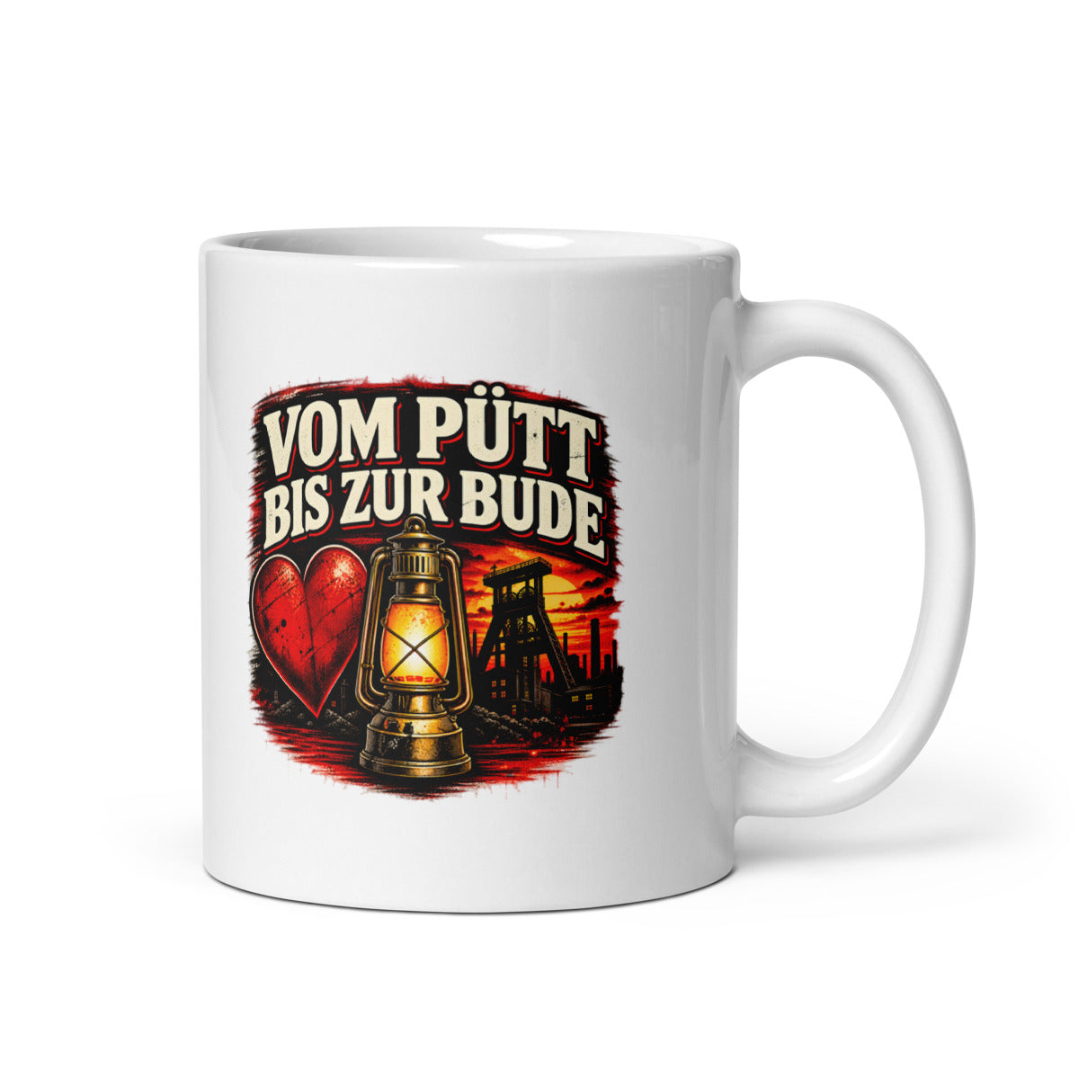 Vom Pütt bis zur Bude – Tasse 11oz
