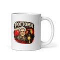 POTOMA mit älterer Frau, Bergbau und Laterne – Tasse 11oz