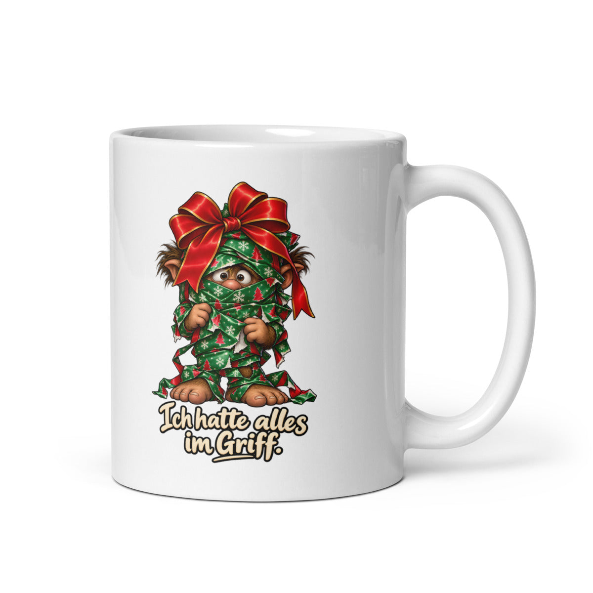 Geschenkpapier-Endgegner – Tasse 11oz