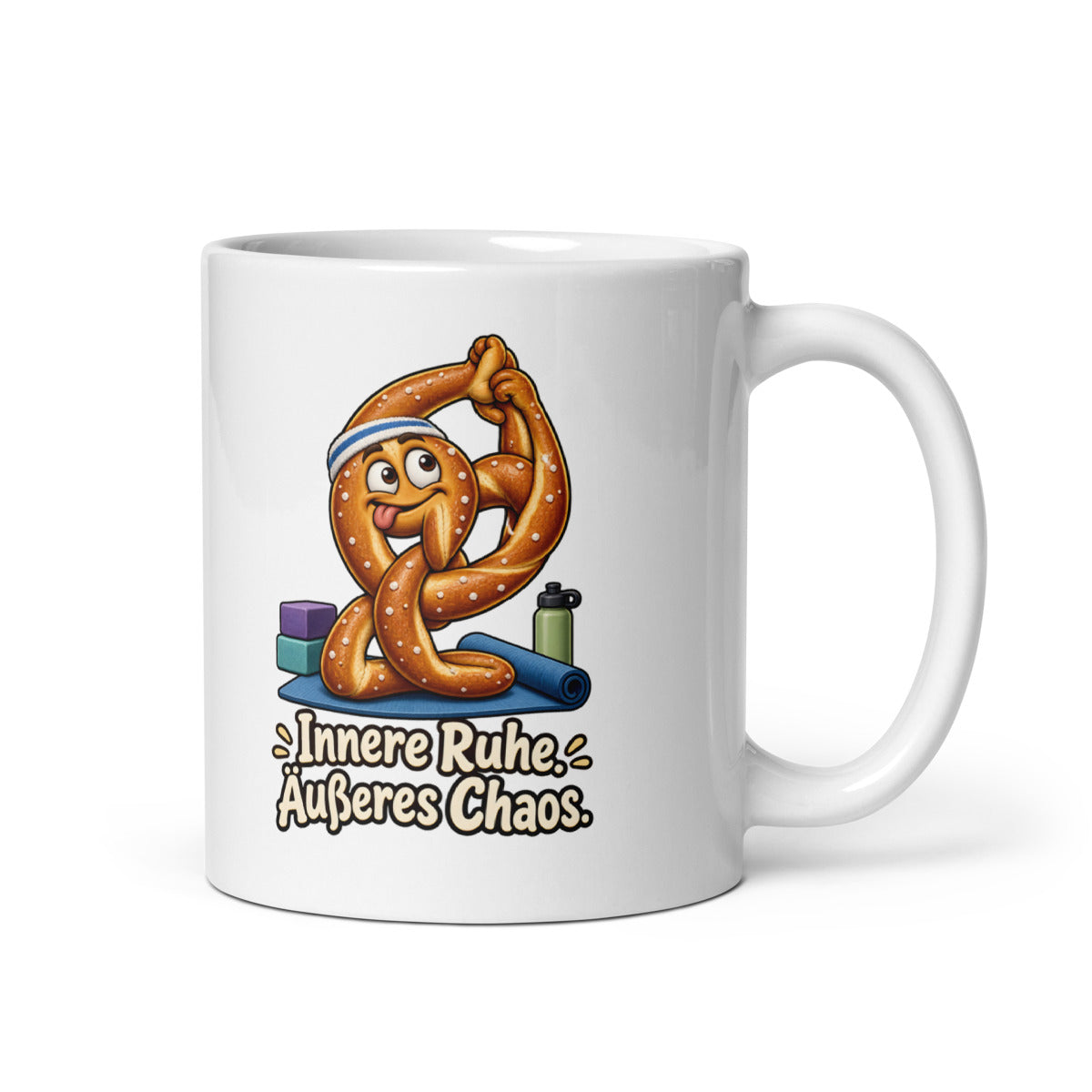 Yoga-Brezel – Tasse 11oz